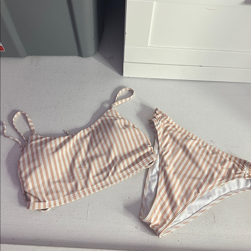 Hollister White Swimwear with Logo Detail